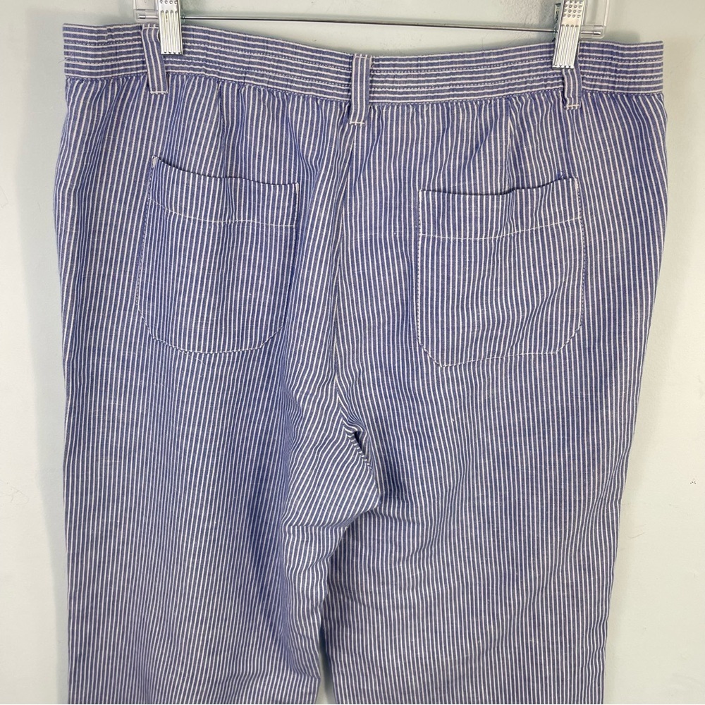 Talbots The Easy Drawstring Pant 12 Wide Leg Line… - image 5